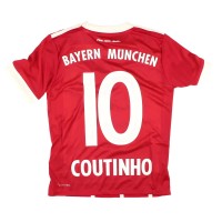 Bayern Munich 2017-18 Home Shirt (SB) Coutinho #10