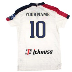 Cagliari 2022-23 Away Shirt (Your Name 10) Cagliari 2022-23 Away Shirt (Your Name 10)