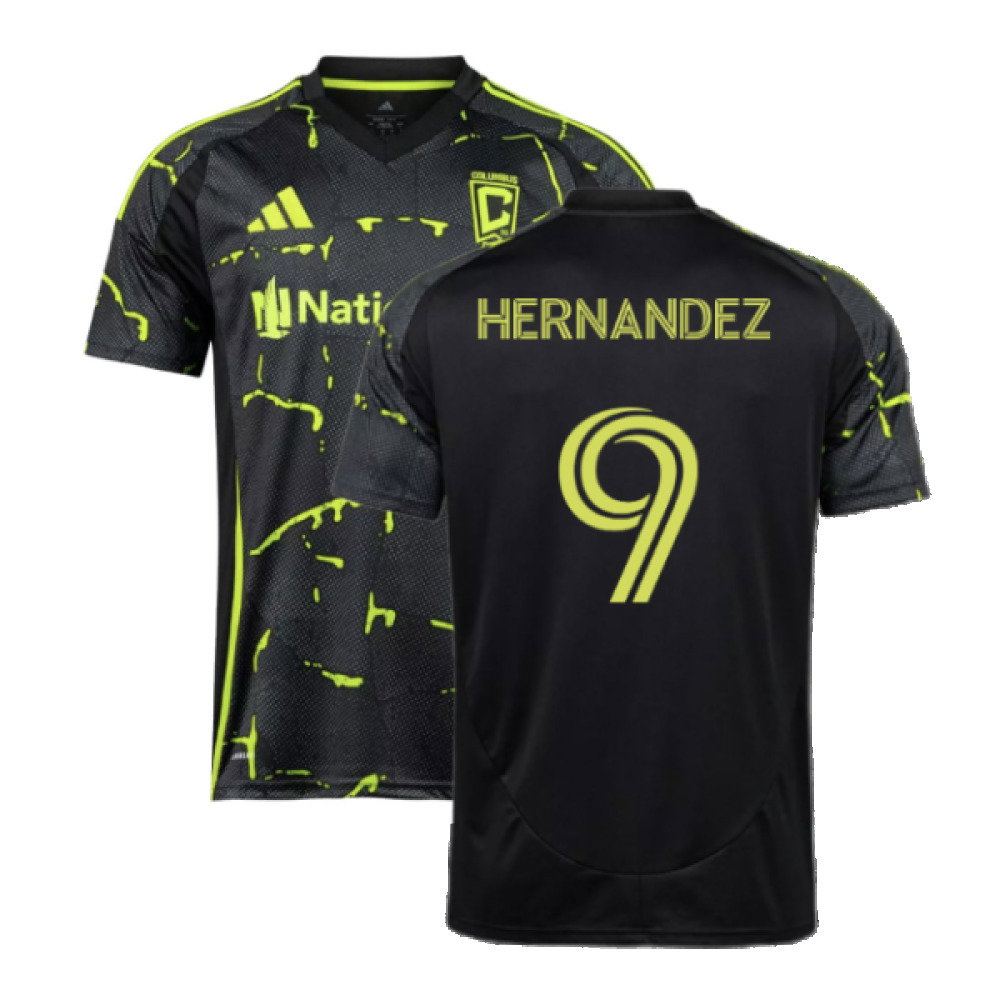 2025-2026 Columbus Crew Away Shirt (Hernandez 9) 2025-2026 Columbus Crew Away Shirt (Hernandez 9)