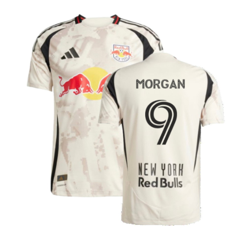 2025-2026 New York Red Bulls Authentic Away Shirt (Morgan 9) 2025-2026 New York Red Bulls Authentic Away Shirt (Morgan 9)