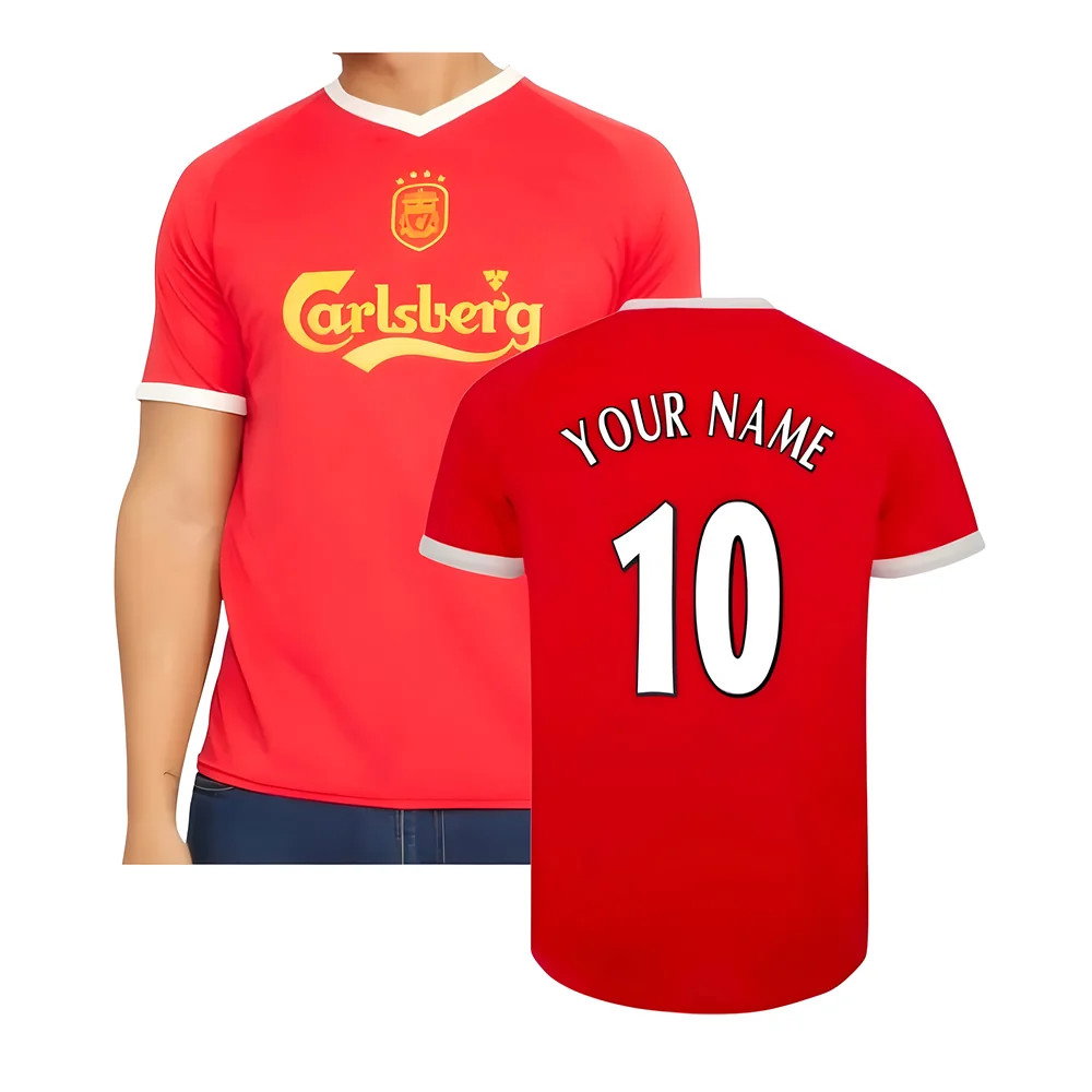 2001-2023 Liverpool Retro Euro Home Shirt 2001-2023 Liverpool Retro Euro Home Shirt