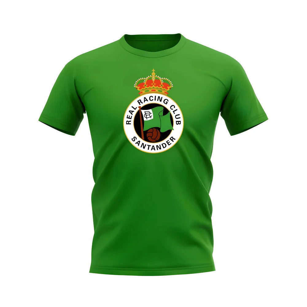 Racing Santander Badge T-Shirt (Green)