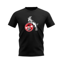 FC Koln Badge T-Shirt (Black)