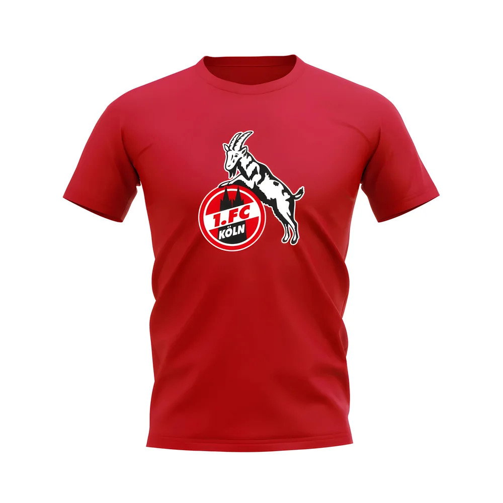 FC Koln Badge T-Shirt (Red)