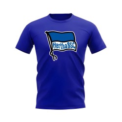Hertha Berlin Badge T-Shirt (Royal Blue) Hertha Berlin Badge T-Shirt (Royal Blue)