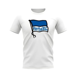 Hertha Berlin Badge T-Shirt (White) Hertha Berlin Badge T-Shirt (White)
