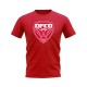 Dijon Badge T-Shirt (Red)