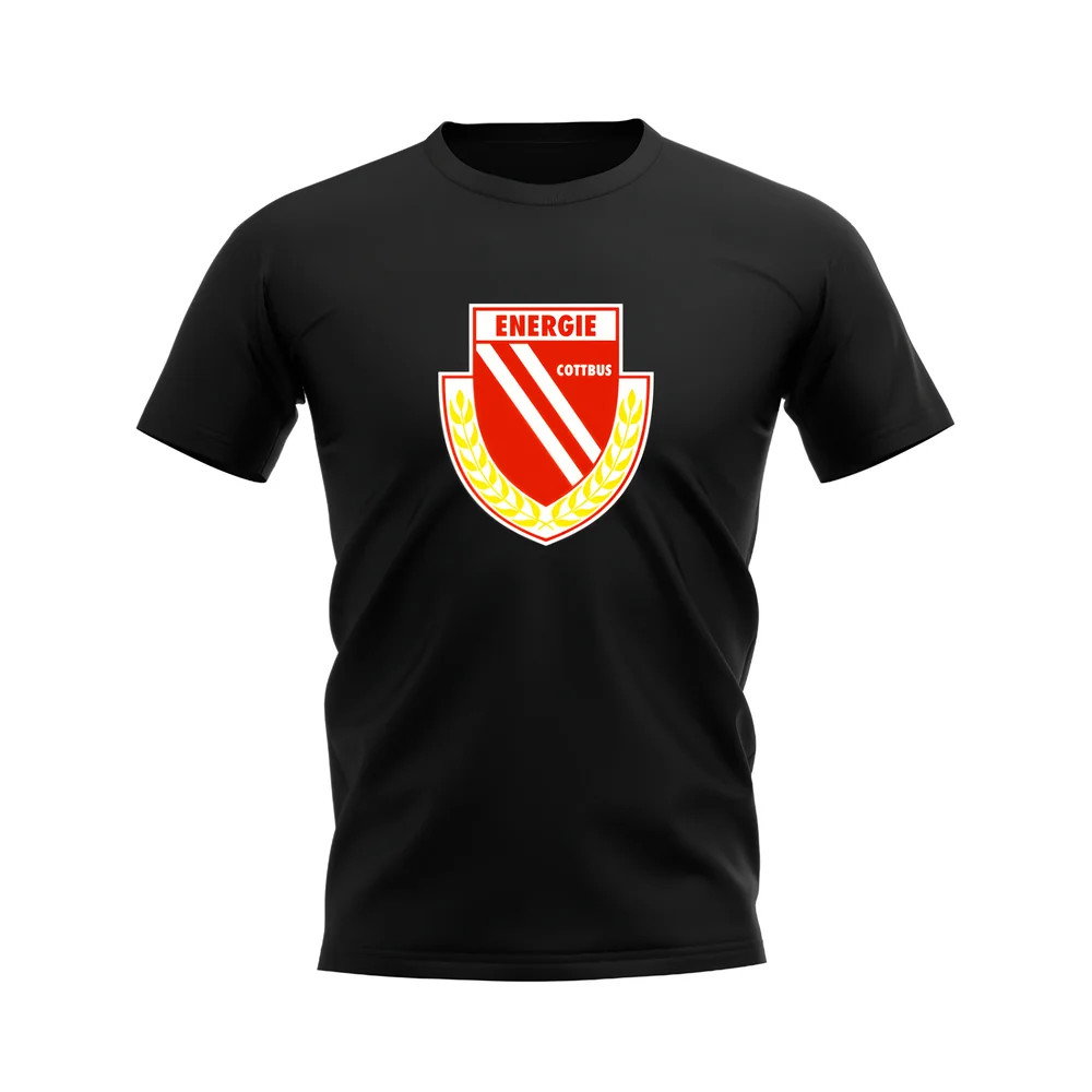 Energie Cottbus Badge T-shirt (Black) Energie Cottbus Badge T-shirt (Black)