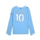 2025-2026 Man City Long Sleeve Home Shirt 2025-2026 Man City Long Sleeve Home Shirt