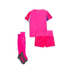 2025-2026 Man City Home Goalkeeper Mini Kit (Pink) 2025-2026 Man City Home Goalkeeper Mini Kit (Pink)