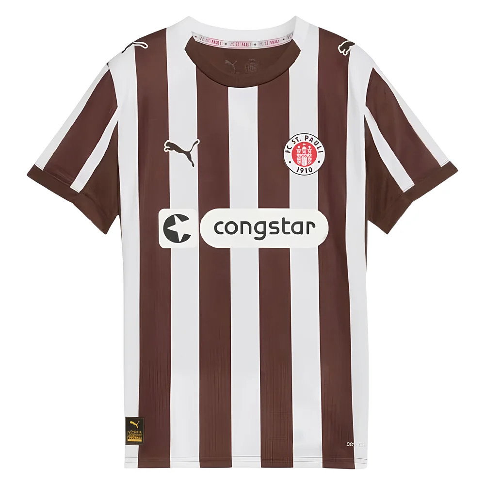 2025-2026 St Pauli Home Shirt 2025-2026 St Pauli Home Shirt