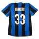 Inter Milan 2008-09 Home Shirt Mancini #33