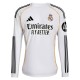2025-2026 Real Madrid Long Sleeve Home Shirt
