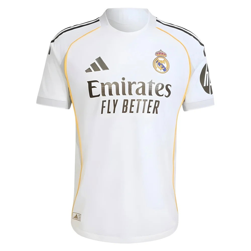 2025-2026 Real Madrid Authentic Home Shirt 2025-2026 Real Madrid Authentic Home Shirt