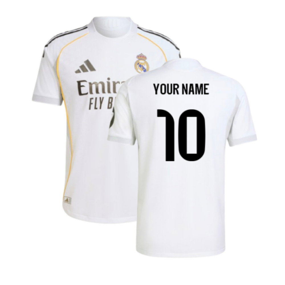 2025-2026 Real Madrid Authentic Home Shirt 2025-2026 Real Madrid Authentic Home Shirt