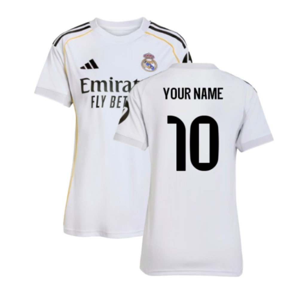 2025-2026 Real Madrid Home Shirt (Womens) 2025-2026 Real Madrid Home Shirt (Womens)
