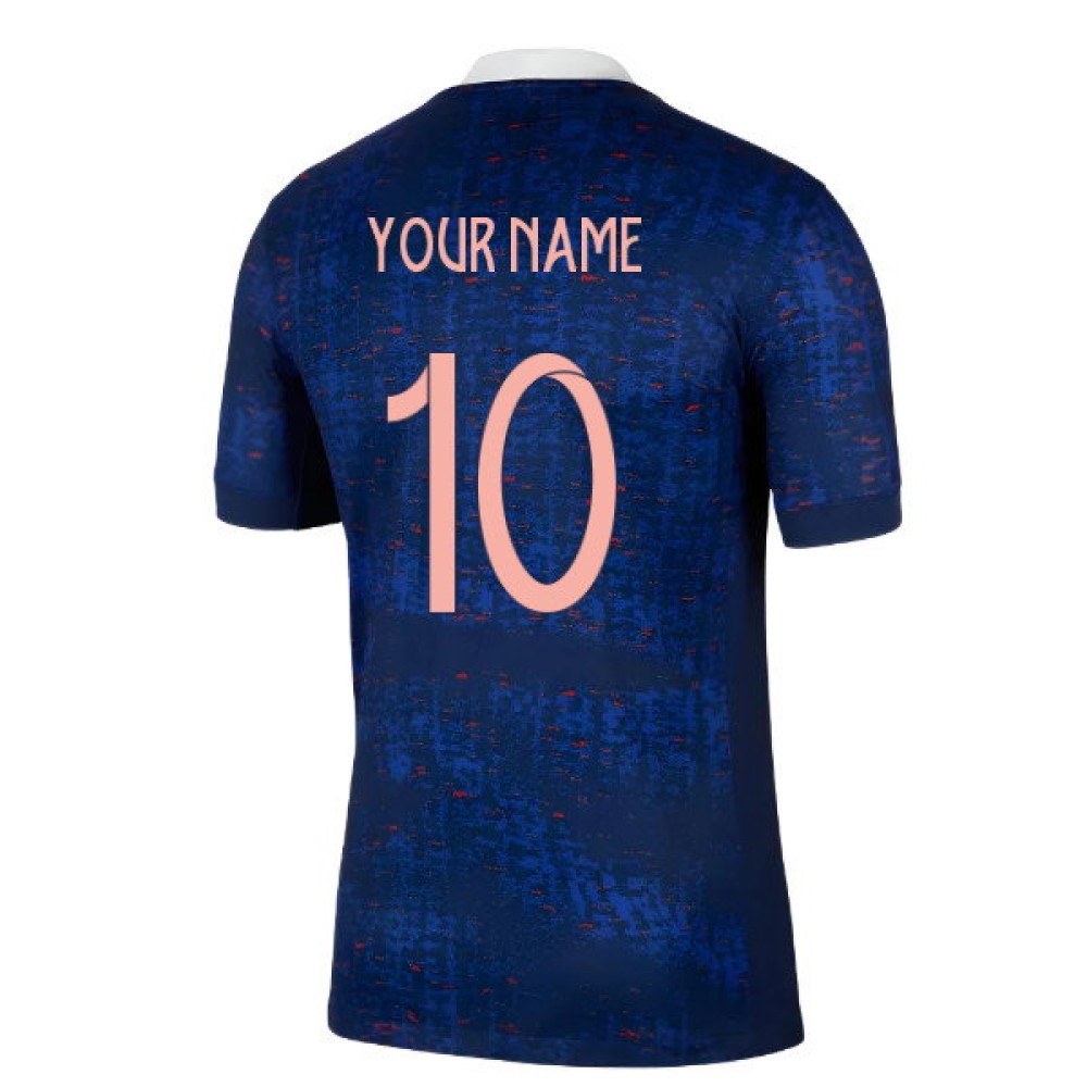 2025 France Womens Team Home Shirt (Unisex)