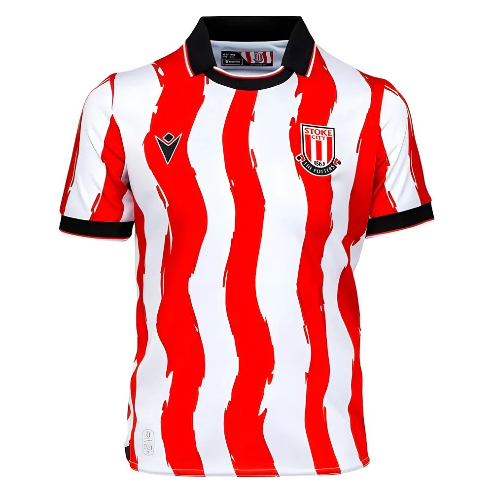 2025-2026 Stoke City Home Shirt 2025-2026 Stoke City Home Shirt