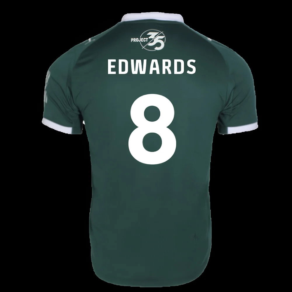 2025-2026 Plymouth Argyle Home Shirt (Edwards 8) 2025-2026 Plymouth Argyle Home Shirt (Edwards 8)