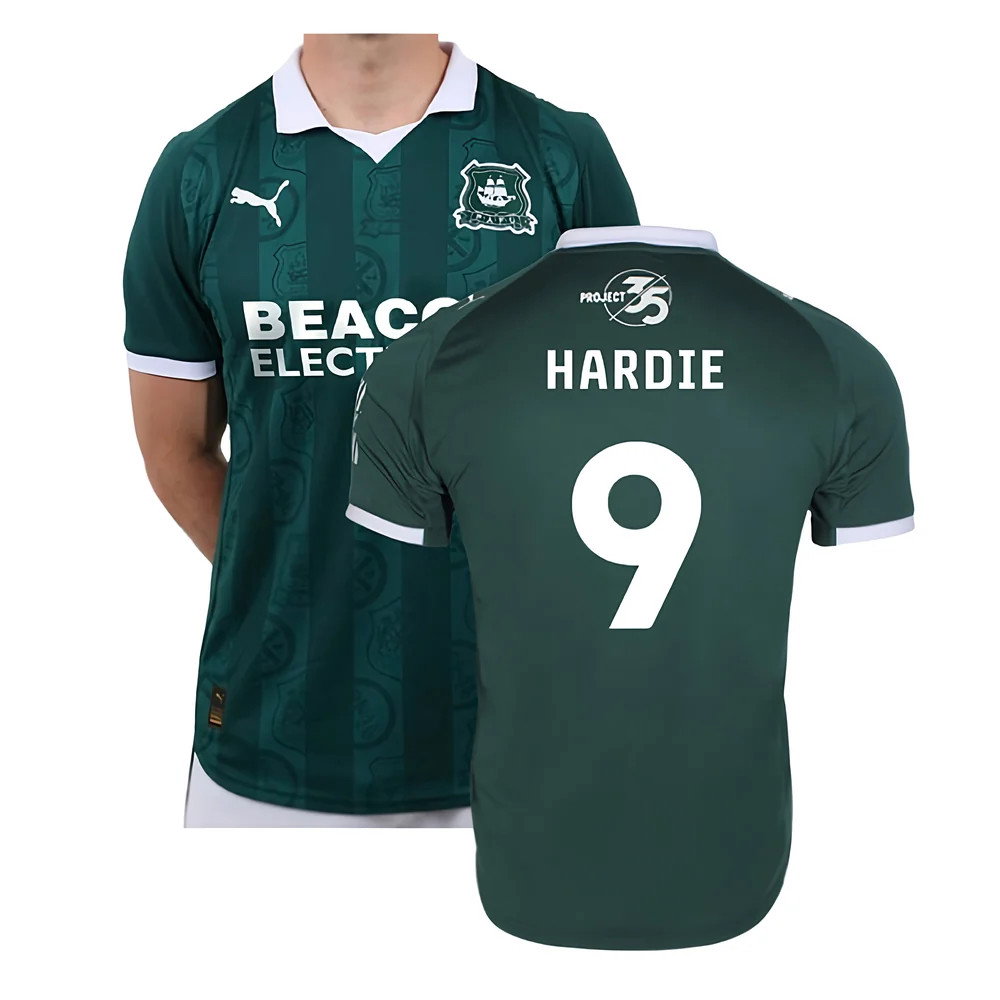 2025-2026 Plymouth Argyle Home Shirt (Hardie 9)