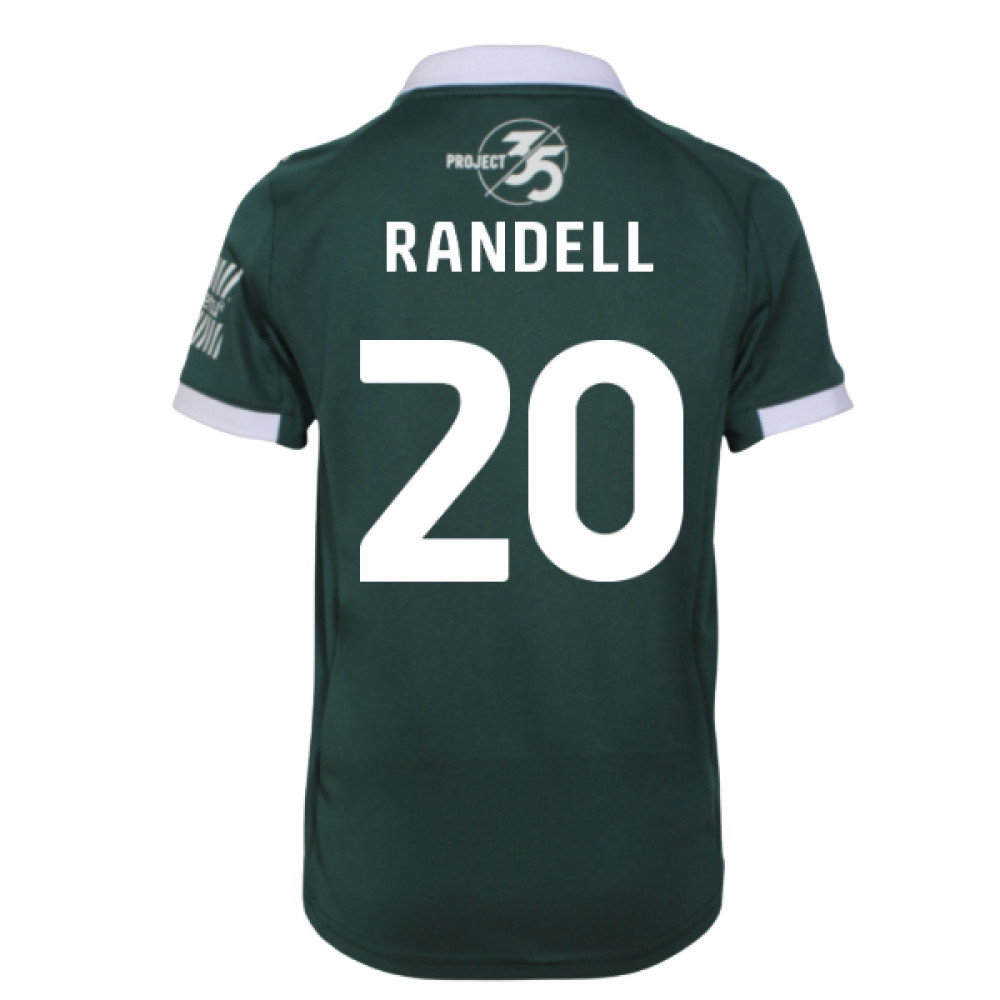 2025-2026 Plymouth Argyle Home Shirt (Randell 20)