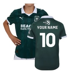 2025-2026 Plymouth Argyle Home Shirt (Your Name)