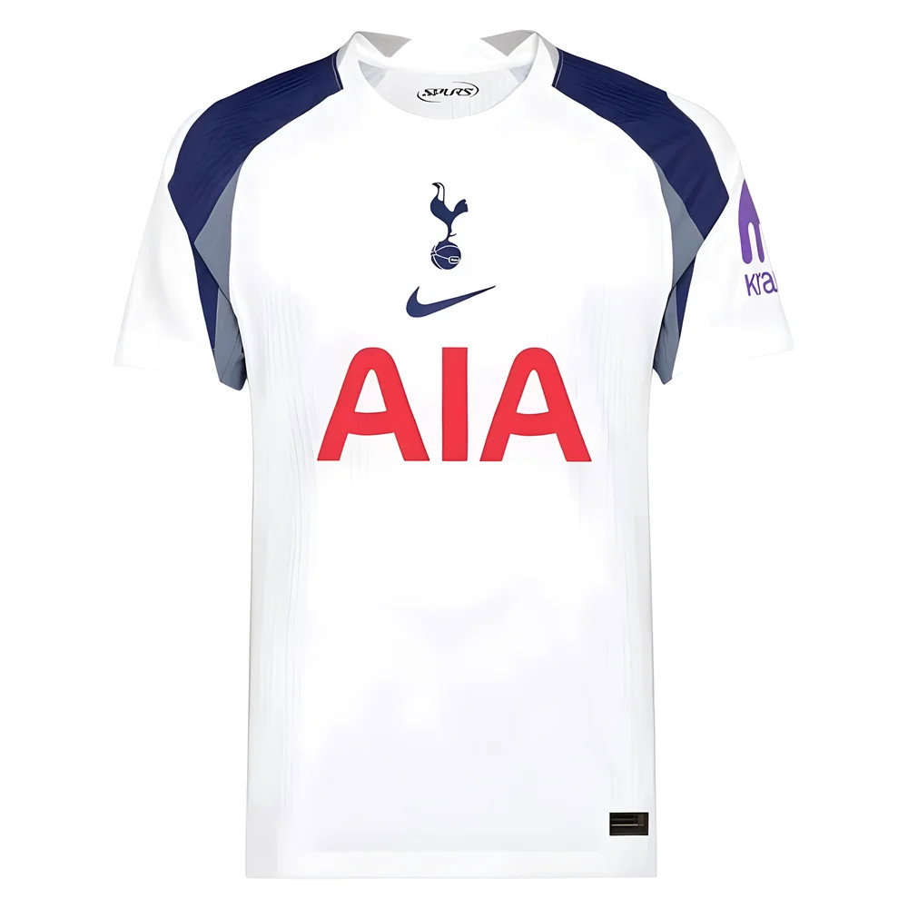 2025-2026 Tottenham Hotspur Authentic Home Shirt