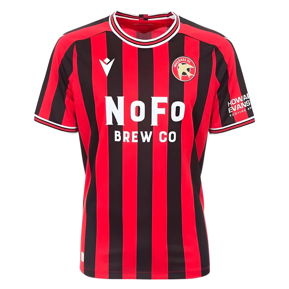 2025-2026 Walsall Home Shirt 2025-2026 Walsall Home Shirt