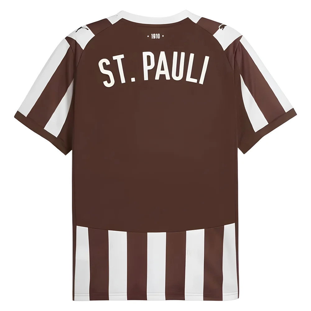 2025-2026 St Pauli Home Shirt (Sinani 10) 2025-2026 St Pauli Home Shirt (Sinani 10)