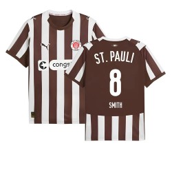 2025-2026 St Pauli Home Shirt (Smith 8)