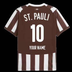 2025-2026 St Pauli Home Shirt (Your Name) 2025-2026 St Pauli Home Shirt (Your Name)