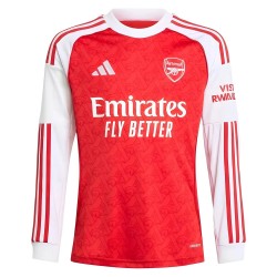 2025-2026 Arsenal Long Sleeve Home Shirt