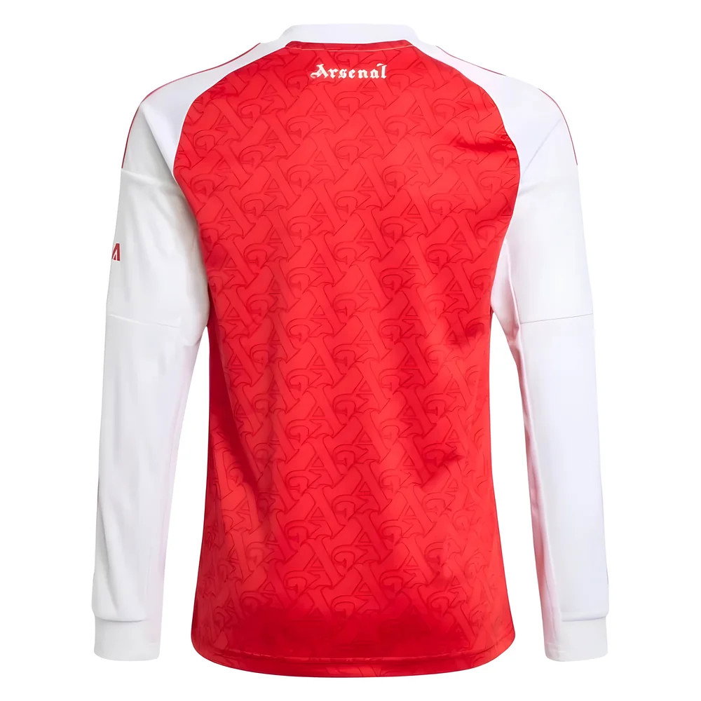 2025-2026 Arsenal Long Sleeve Home Shirt