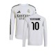 2025-2026 Real Madrid Authentic Long Sleeve Home Shirt
