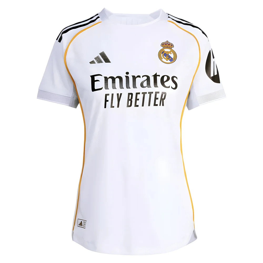 2025-2026 Real Madrid Authentic Home Shirt (Womens)