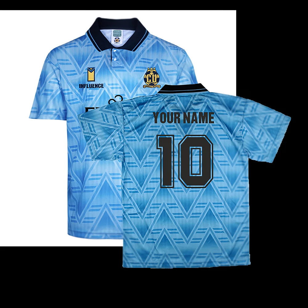 Cambridge United 1991-1993 Away Retro Shirt (Your Name) Cambridge United 1991-1993 Away Retro Shirt (Your Name)