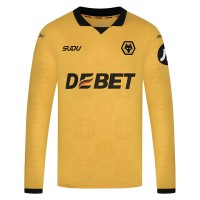 2025-2026 Wolves Long Sleeve Home Shirt