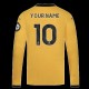 2025-2026 Wolves Long Sleeve Home Shirt 2025-2026 Wolves Long Sleeve Home Shirt