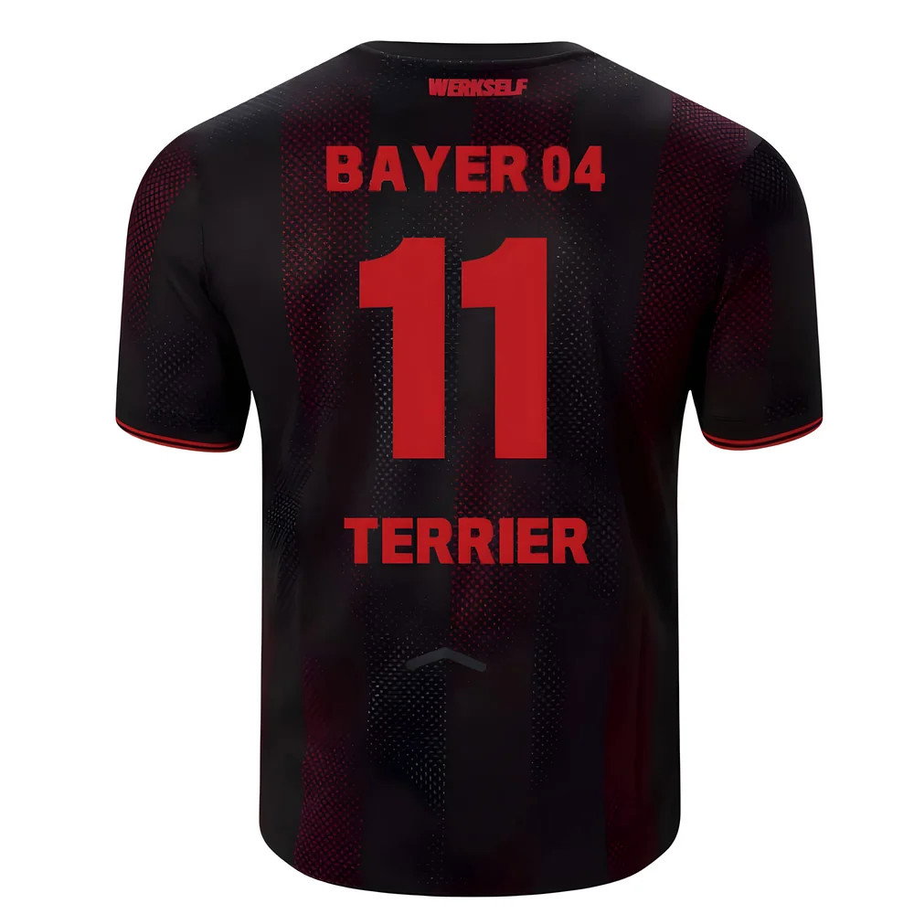 2025-2026 Bayer Leverkusen Home Shirt (Terrier 11) 2025-2026 Bayer Leverkusen Home Shirt (Terrier 11)
