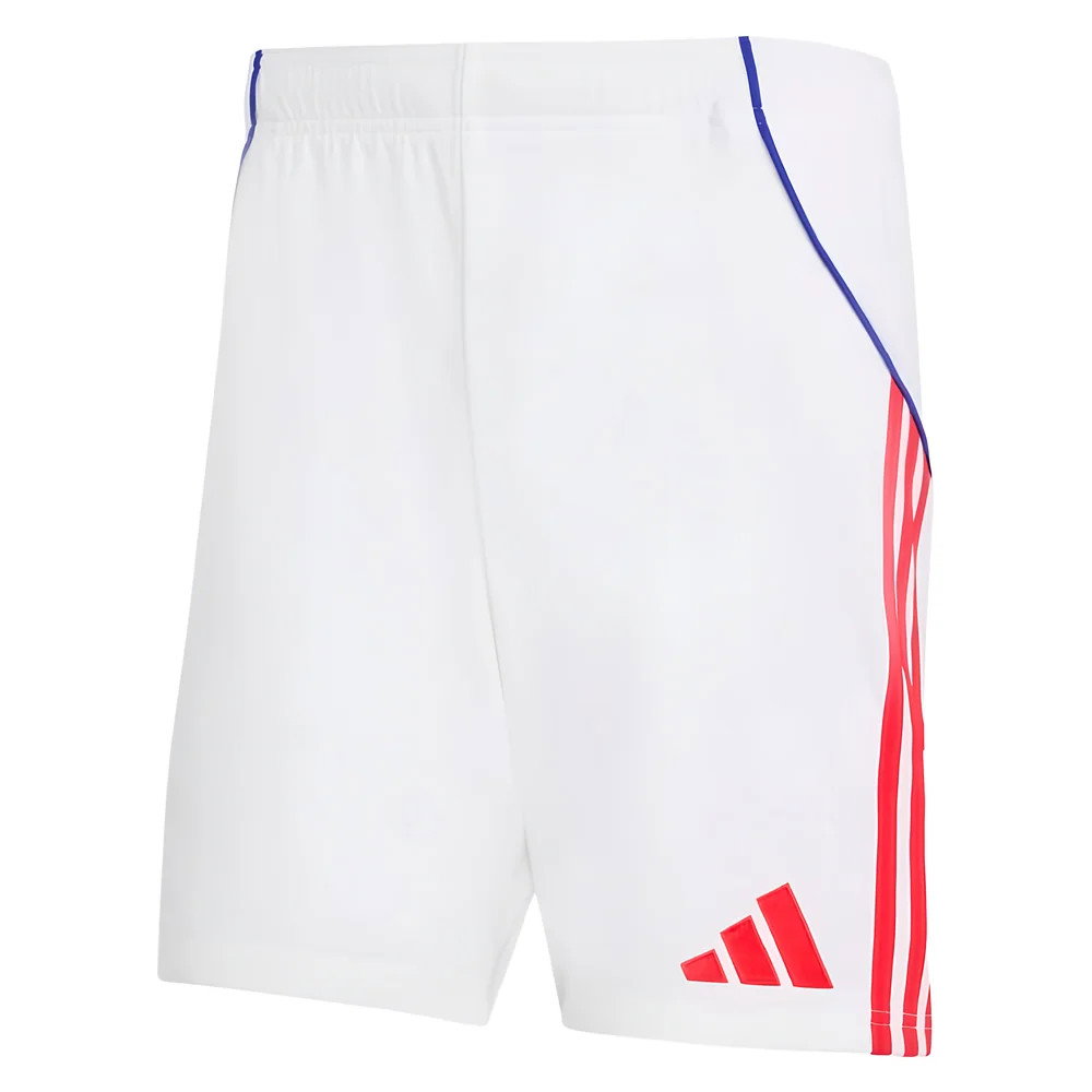 2025-2026 Olympique Lyon Home Shorts (White) 2025-2026 Olympique Lyon Home Shorts (White)