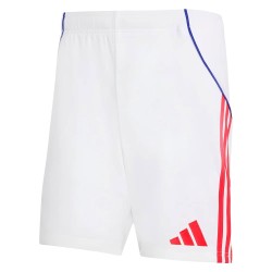 2025-2026 Olympique Lyon Home Shorts (White)