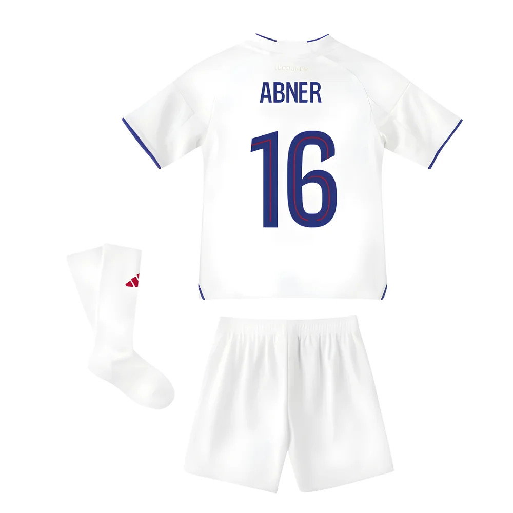 2025-2026 Olympique Lyon Home Shorts (White) 2025-2026 Olympique Lyon Home Shorts (White)