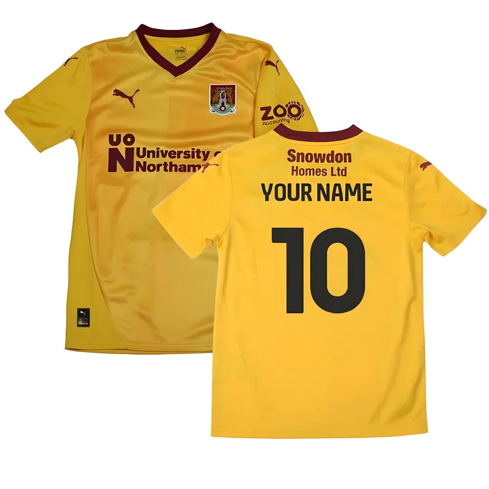 2024-2025 Northampton Town Away Shirt (Your Name)