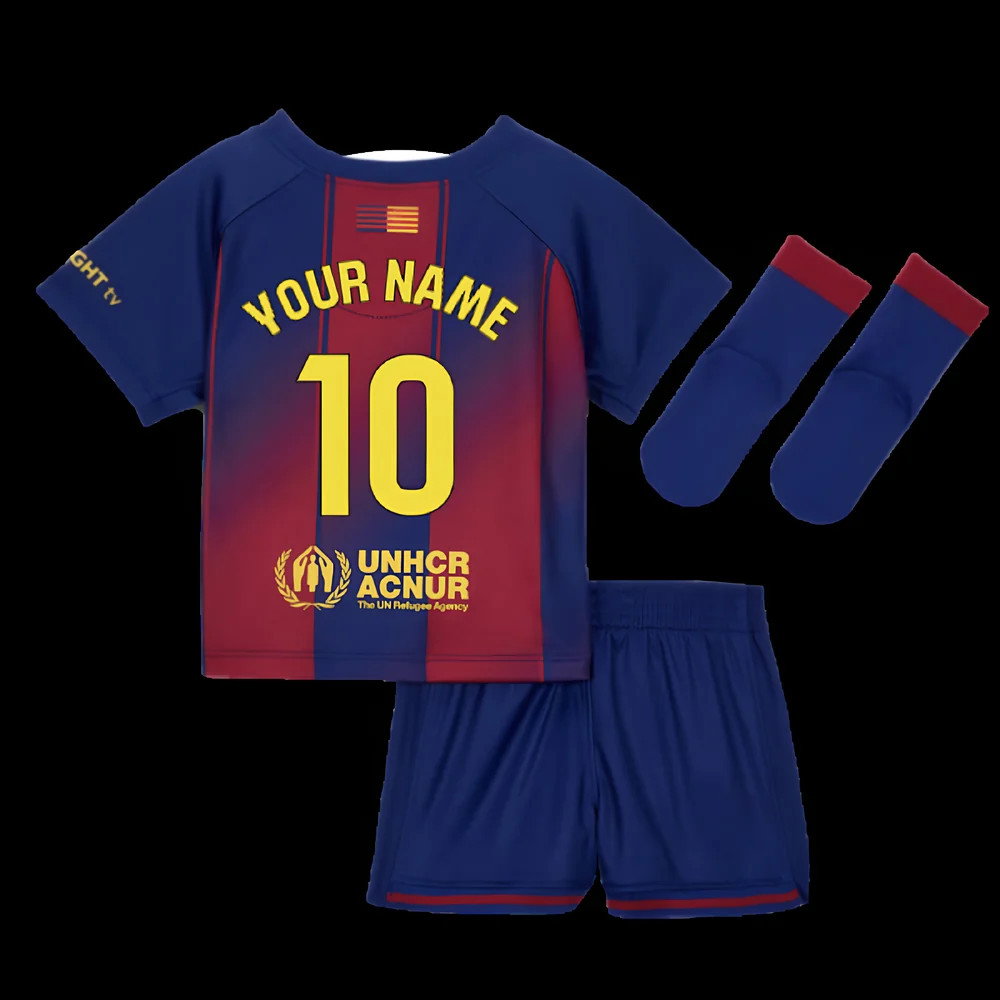 2025-2026 Barcelona Home Baby Kit