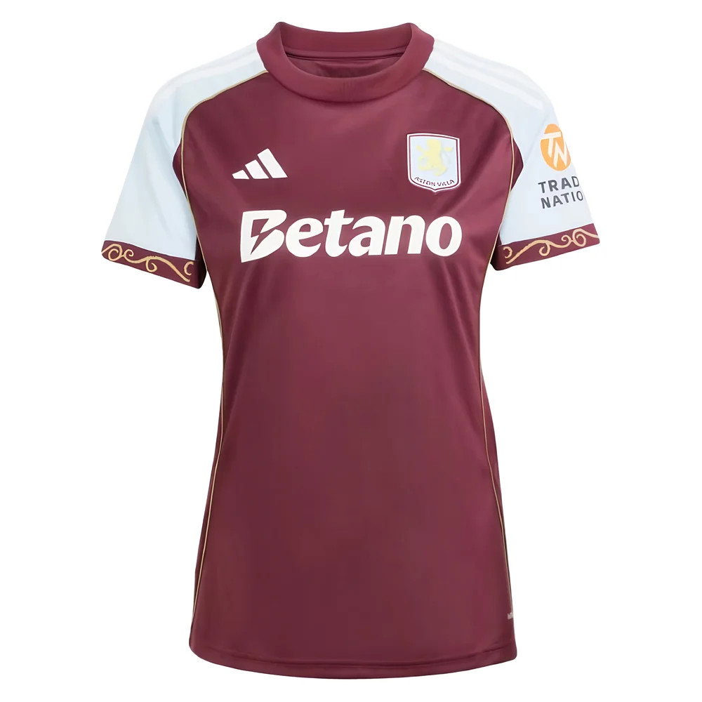 2025-2026 Aston Villa Home Shirt (Womens)