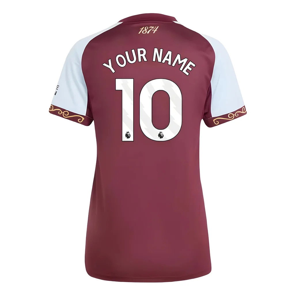 2025-2026 Aston Villa Home Shirt (Womens)