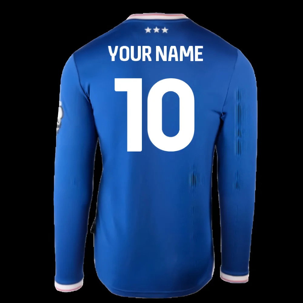 2025-2026 Ipswich Town Long Sleeve Home Shirt