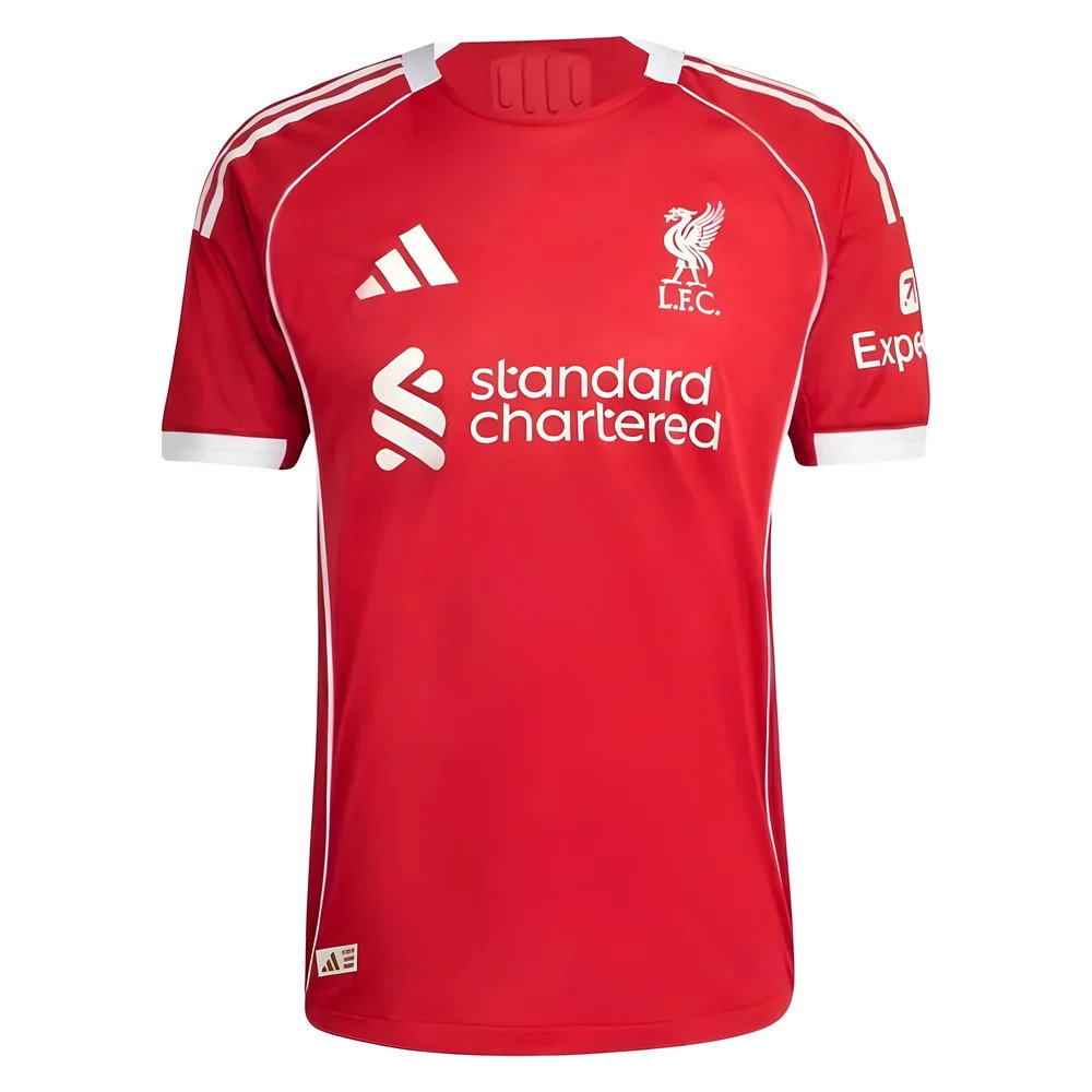2025-2026 Liverpool Authentic Home Shirt 2025-2026 Liverpool Authentic Home Shirt
