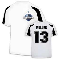 Thomas Muller Vancouver Sports Training Jersey (White) Thomas Muller Vancouver Sports Training Jersey (White)