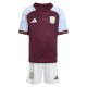2025-2026 Aston Villa Home Mini Kit 2025-2026 Aston Villa Home Mini Kit